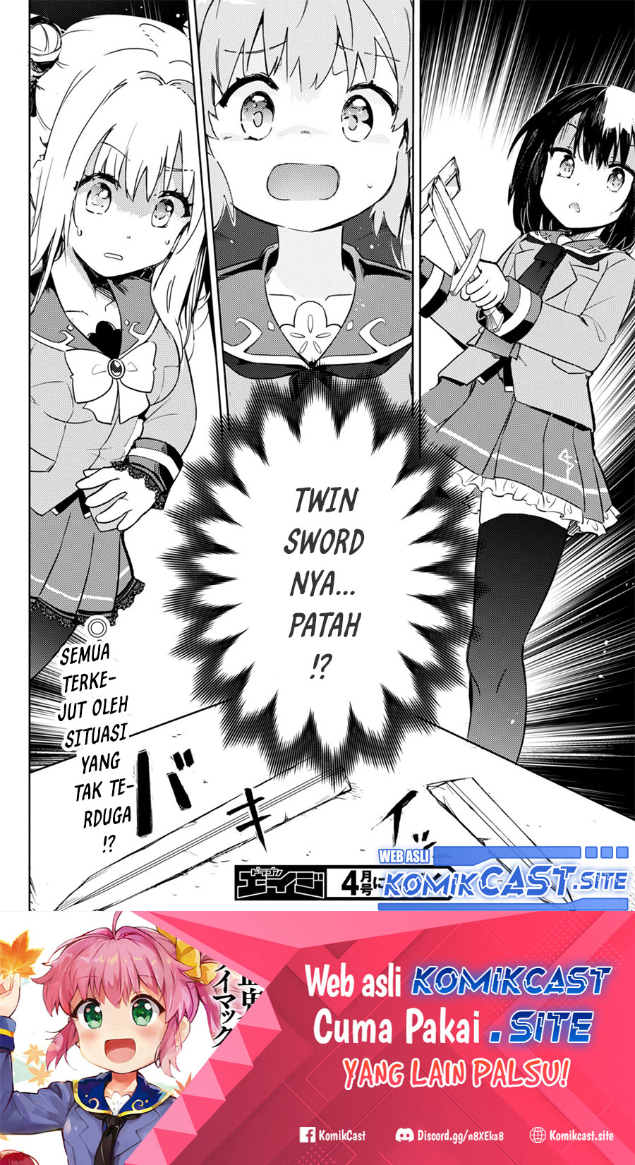 Kenshi wo Mezashite Nyuugaku shita no ni Mahou Tekisei 9999 nan desu kedo!? Chapter 60 Bahasa Indonesia